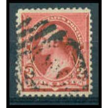 Used 220 2c George Washington Just Clears M10652
