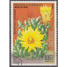 Guinea Ecuatorial 1974 Michel 421 O Cote (2002) 0.25 € Cactus Cachet rond
