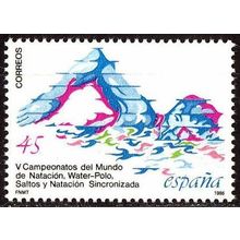 España. 1986. Mi # 2738. Sports. Swimming