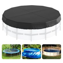 18 Ft Round Pool Cover, Solar Covers for Above Ground Pools, Safety Pool Cov...