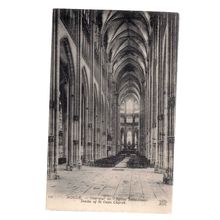 ST. OUEN CHURCH,ROUEN, France vintage unused postcard early 20th c.(A) =
