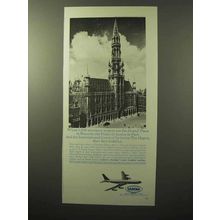 1964 Sabena Airlines Ad - Grand' Place in Brussels