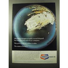 1969 Tenneco Newport News Shipbuilding & Dry Dock Ad
