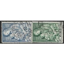 1954 SG 158/159 - #5 fine used (o)