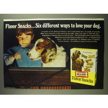 1974 Milk-Bone Flavor Snacks Advertisement - Six different ways to love