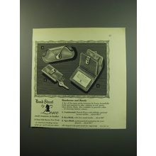1949 Lesco Bond Street Ad - Continental French Purse, Key-Hold and Spec-Hold