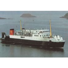 MV Iona Scottish Ferry Ship Postcard