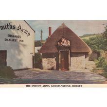 The Smiths Arms Godmanstone Dorset Postcard