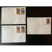 Centrafricaine 1979 Mi. 653 - 657 FDC Jeux Olympiques Moscow Moscou 1980 Olympia