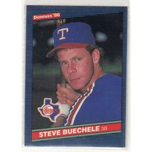 1986 Donruss baseball card 544 Steve Buechele RC