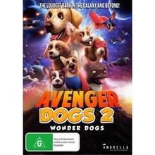 Avenger Dogs 2: Wonder Dogs DVD | Kids Movie | Region 4