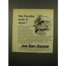 1961 Japan Tourist Association Advertisement - Was paradise made in Japan?