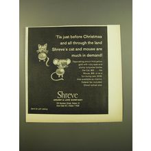 1961 Shreve Crump & Low Jewelry Advertisement - Tis just befor Christmas