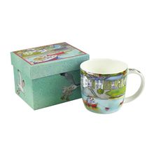 Emma Ball Calm Harbour Mug with Gift Box Bone China Tea Coffee Cup 350 ml