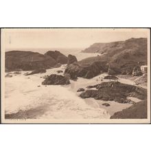 Kynance Cove, Cornwall, c.1920s - Great Western Railway Postcard