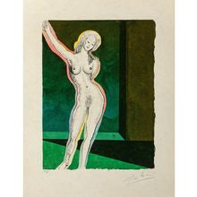 Salvador Dalí Three Plays by the Marquis de Sade 1969 Picture 7 Poster Canvas Mo