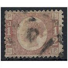 1870 SG48/9 1/2d Rose Plate 8 Good Used Check Letters "LP".