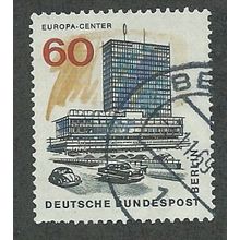 BERLIN -1965 60pf 'NEW BERLIN - EUROPA CENTRE' FINE USED (EBID49-603)