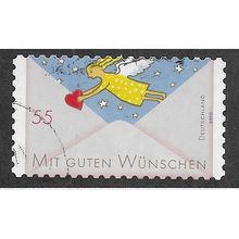 GER 2010 €0.55 (S/A) 'GREETINGS STAMPS (3RD ISSUE)' FINE USED (EBID60-359)