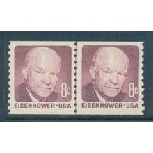 1402 8c Dwight Eisenhower Almost Very Fine MNH CLP R0245