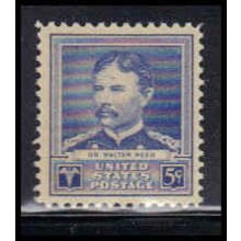 877 5c Dr. Walter Reed Fine MNH KA4190