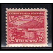 681 2c Ohio River Just Clears MNH O4399