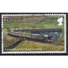 GB 2023 Centenary of the Flying Scotsman - Crossing Ribblehead Viaduct 1st Used