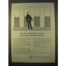 1963 The Equitable Life Assurance Ad - Important Asset