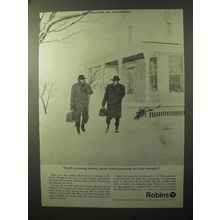 1964 A.H. Robins Pharmaceutical Ad - Doctoring in Rough