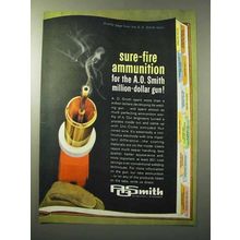 1964 A.O. Smith Welding Gun Ad - Sure-Fire Ammunition