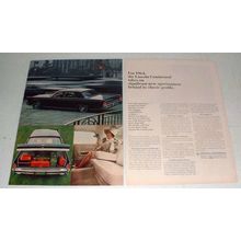 1964 Lincoln Continental Car Ad - Spaciousness