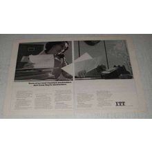 1971 ITT International Telephone and Telegraph Ad