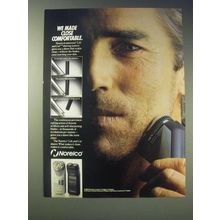 1989 Norelco Lift and Cut Shaver Ad - We made close comfortable