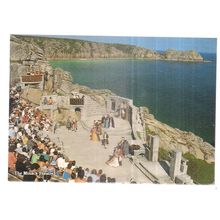 PORTHCURNO MINACK THEATRE CORNWALL unused postcard Rivals. Gatehouse Theatre c =