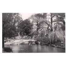 BOURTON-ON-THE-WATER, Gloucestershire vintage unused postcard RP 1940/50s (a) #