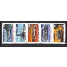 3091-3095 32c Riverboats Very Fine MNH L03160