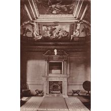 Greek Temple Interior Rievaulx Helmsley Yorkshire Real Photo Postcard