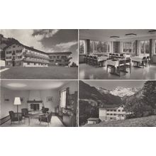 Adelboden Spittler Haus Switzerland Real Photo Postcard