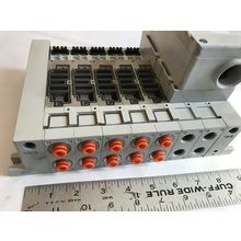 NEW SMC VV5Q41-07N7TT0 MANIFOLD ASSEMBLY. 7-STA 4/5PORT,VQ 4000,SN