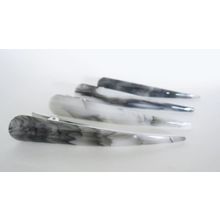 1 random black white gray acrylic and metal alligator hair clip
