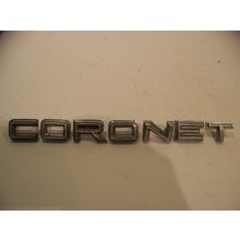 1968 DODGE CORONET QUARTER PANEL EMBLEMS OEM 440 500 2 / 4 D