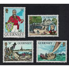 Guernsey Lt Gen Sir John Doyle 4v 1984 MNH SG#328-331