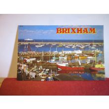 BRIXHAM, DEVON unused postcard by Europa Cards dated 1984 =