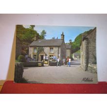 THE VILLAGE, MILLDALE, DERBYSHIRE used postcard by J Salmon 1989 pm =