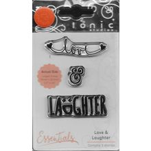 Tonic Studios. Love & Laughter Stamp Set. Stamping Cardmaking Scrapbooking Craft