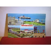 multiview, FLEETWOOD, LANCASHIRE unused postcard by Bamforth =