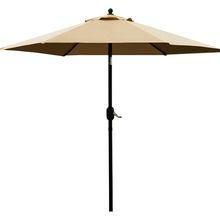 Sunnyglade 7.5' Patio Umbrella Outdoor Table Market Umbrella with Push Button Ti