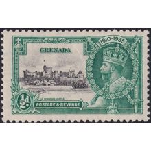 Grenada 1935 ½d Silver Jubilee with Kite and Horizontal Log
