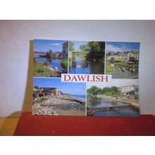 multiview, DAWLISH, DEVON unused postcard by J. Salmon =