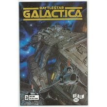 BATTLESTAR GALACTICA # 3 (1998 / REALM PRESS) cover # 2
